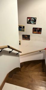 Main courante escalier Flée – pose pour sécuriser l’accès à l’étage